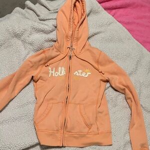 Hollister Kids Peach Hoodie Jacket